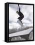 Snowboarding-null-Framed Stretched Canvas