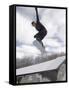 Snowboarding-null-Framed Stretched Canvas