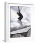 Snowboarding-null-Framed Premium Photographic Print