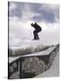 Snowboarding-null-Stretched Canvas