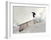 Snowboarding-null-Framed Premium Photographic Print