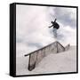 Snowboarding-null-Framed Stretched Canvas