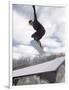 Snowboarding-null-Framed Photographic Print