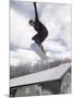 Snowboarding-null-Mounted Photographic Print