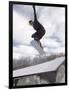 Snowboarding-null-Framed Photographic Print