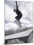 Snowboarding-null-Mounted Photographic Print