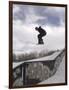 Snowboarding-null-Framed Photographic Print