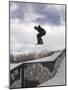 Snowboarding-null-Mounted Photographic Print