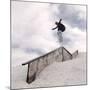 Snowboarding-null-Mounted Photographic Print