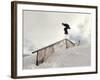 Snowboarding-null-Framed Photographic Print