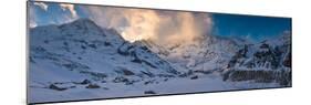 Snowcapped Mountain, Annapurna Base Camp, Annapurna Range, Himalayas, Nepal-null-Mounted Photographic Print