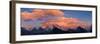 Snowcapped Mountain Peaks, Mt Everest, Lhotse, Dudh Kosi, Solukhumbu, Himalayas, Nepal-null-Framed Photographic Print