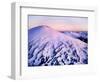 Snowcapped mountain range, Mt. Bachelor and the Three Sisters, Deschutes National Forest, Oregon...-Panoramic Images-Framed Photographic Print