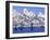 Snowcapped Mountains and Bare Tree, Grand Teton National Park, Wyoming, USA-Scott T^ Smith-Framed Photographic Print