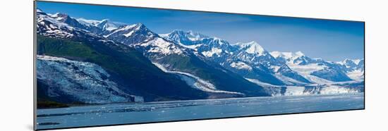 Snowcapped Mountains at College Fjord of Prince William Sound, Alaska, USA-null-Mounted Photographic Print