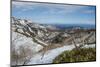 Snowcapped mountains in Shiretoko National Park, UNESCO World Heritage Site, Hokkaido, Japan, Asia-Michael Runkel-Mounted Photographic Print