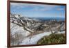 Snowcapped mountains in Shiretoko National Park, UNESCO World Heritage Site, Hokkaido, Japan, Asia-Michael Runkel-Framed Photographic Print