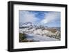 Snowcapped mountains in Shiretoko National Park, UNESCO World Heritage Site, Hokkaido, Japan, Asia-Michael Runkel-Framed Photographic Print