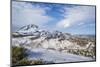 Snowcapped mountains in Shiretoko National Park, UNESCO World Heritage Site, Hokkaido, Japan, Asia-Michael Runkel-Mounted Photographic Print