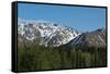 Snowcapped Mountains-cec72-Framed Stretched Canvas