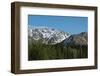 Snowcapped Mountains-cec72-Framed Photographic Print