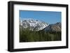 Snowcapped Mountains-cec72-Framed Photographic Print