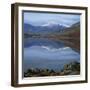 Snowcapped Peaks of the Snowdon Range, Seen from Capel Curig, Snowdonia, Gwynedd, North Wales, UK-Roy Rainford-Framed Photographic Print