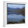 Snowcapped Peaks of the Snowdon Range, Seen from Capel Curig, Snowdonia, Gwynedd, North Wales, UK-Roy Rainford-Framed Photographic Print