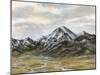 Snowcapped Range II-Michael Willett-Mounted Art Print