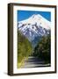 Snowcapped Volcano Villarrica Towering Above Pucon, Southern Chile, South America-Michael Runkel-Framed Photographic Print