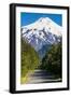 Snowcapped Volcano Villarrica Towering Above Pucon, Southern Chile, South America-Michael Runkel-Framed Photographic Print