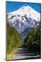 Snowcapped Volcano Villarrica Towering Above Pucon, Southern Chile, South America-Michael Runkel-Mounted Photographic Print