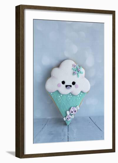 Snowcone Cookie-null-Framed Photographic Print