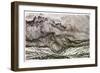 Snowdon, an Approaching Storm, 1853-James Ward-Framed Giclee Print