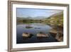 Snowdon and Llynnau Mymbyr, Capel Curig, Snowdonia National Park, Conwy, Wales, UK-Stuart Black-Framed Photographic Print