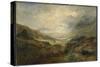 Snowdon from Capel Cupig, 1870 (Oil on Canvas)-John Finnie-Stretched Canvas