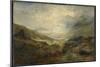 Snowdon from Capel Cupig, 1870 (Oil on Canvas)-John Finnie-Mounted Giclee Print