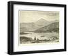 Snowdon, from Llanberis Lake-null-Framed Giclee Print