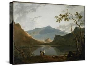 Snowdon from Llyn Nantlle, C.1765-66-Richard Wilson-Stretched Canvas