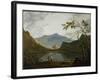 Snowdon from Llyn Nantlle, C.1765-66-Richard Wilson-Framed Giclee Print