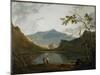 Snowdon from Llyn Nantlle, C.1765-66-Richard Wilson-Mounted Giclee Print