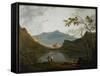 Snowdon from Llyn Nantlle, C.1765-66-Richard Wilson-Framed Stretched Canvas