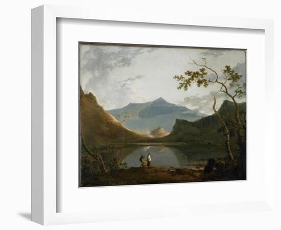 Snowdon from Llyn Nantlle, C.1765-66-Richard Wilson-Framed Giclee Print