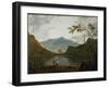 Snowdon from Llyn Nantlle, C.1765-66-Richard Wilson-Framed Giclee Print