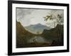 Snowdon from Llyn Nantlle, C.1765-66-Richard Wilson-Framed Giclee Print