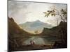 Snowdon from Llyn Nantlle, um 1765/67-Richard Wilson-Mounted Giclee Print