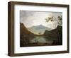 Snowdon from Llyn Nantlle, um 1765/67-Richard Wilson-Framed Giclee Print