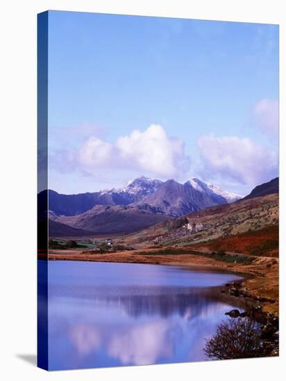 Snowdon Horseshoe Wales-null-Stretched Canvas
