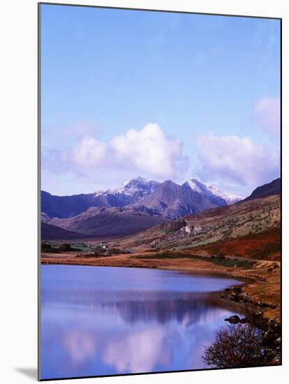 Snowdon Horseshoe Wales-null-Mounted Photographic Print