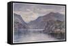 Snowdon Llanberis Lake-Robert Fowler-Framed Stretched Canvas